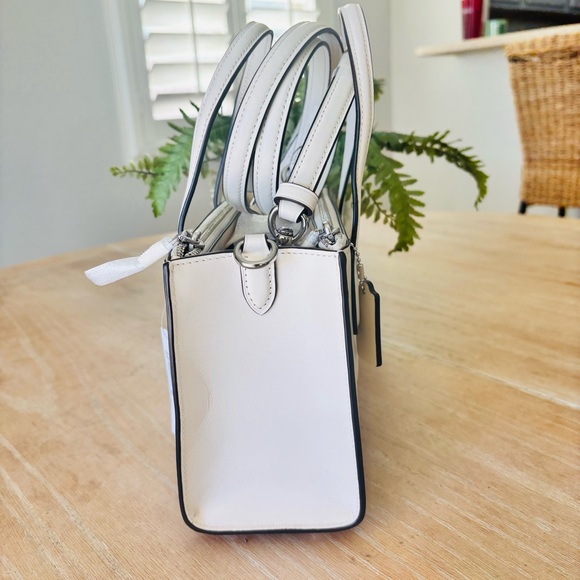 Coach NWT $478  Nina small tote in Chalk 2024 - Picture 10 of 12